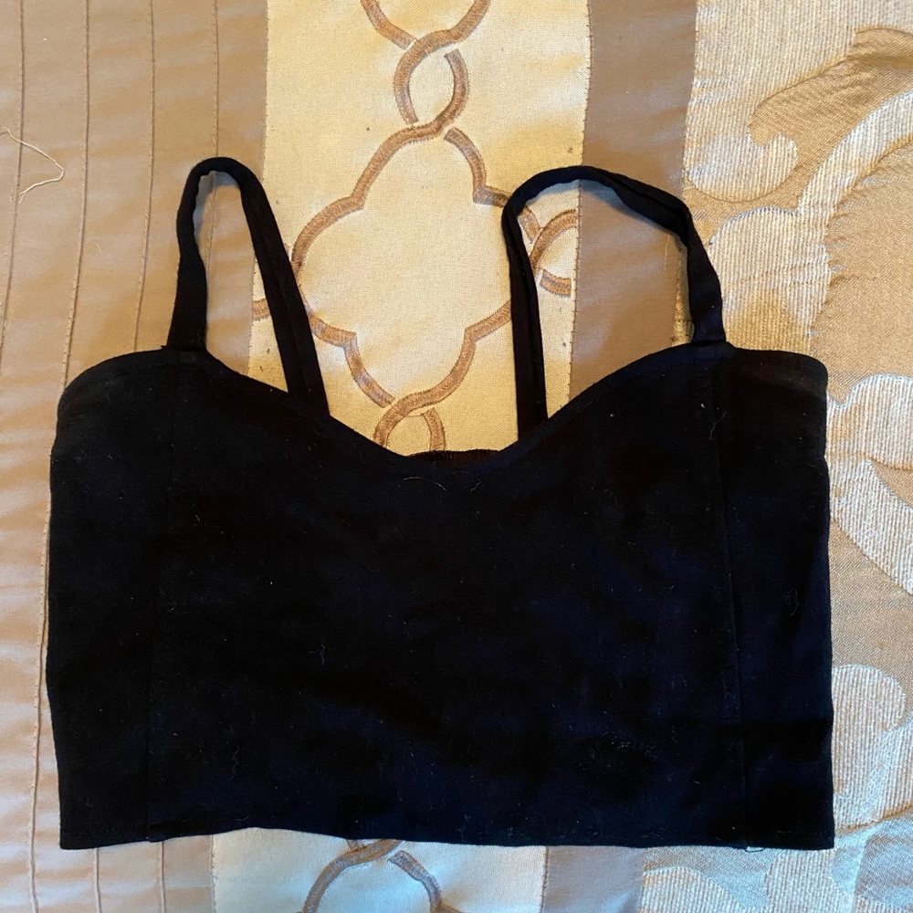 Brandy Melville John Galt black bralette